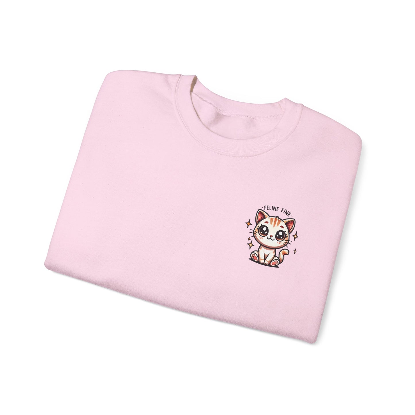 Feline Fine | Unisex Heavy Blend™ Crewneck Sweatshirt