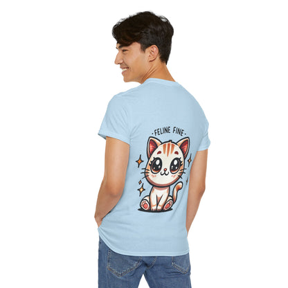 Feline Fine | Unisex Heavy Cotton Tee