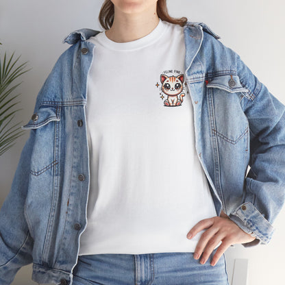 Feline Fine | Unisex Heavy Cotton Tee