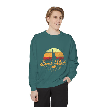 Beast Mode Activated | Unisex Garment-Dyed Sweatshirt