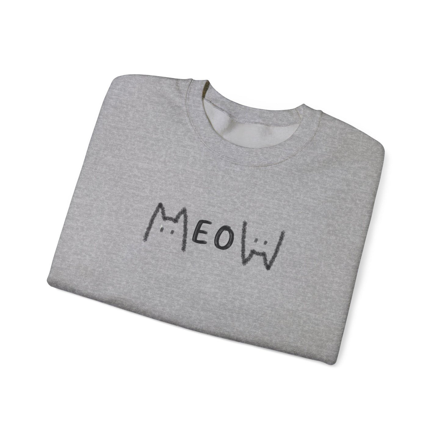 Meow_Unisex Heavy Blend™ Crewneck Sweatshirt
