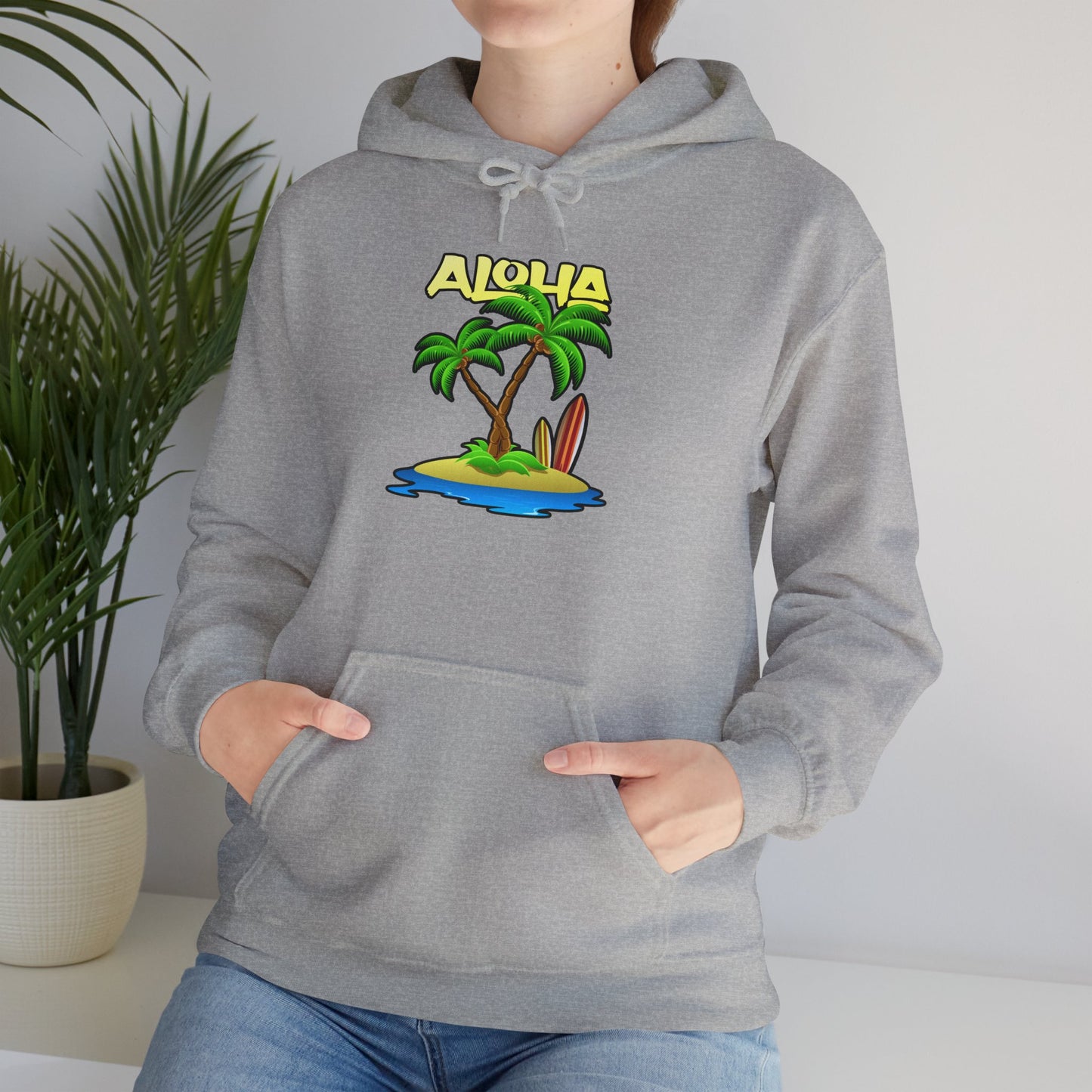 ALOHA | Unisex Heavy Blend™ Hooded Sweatshirt