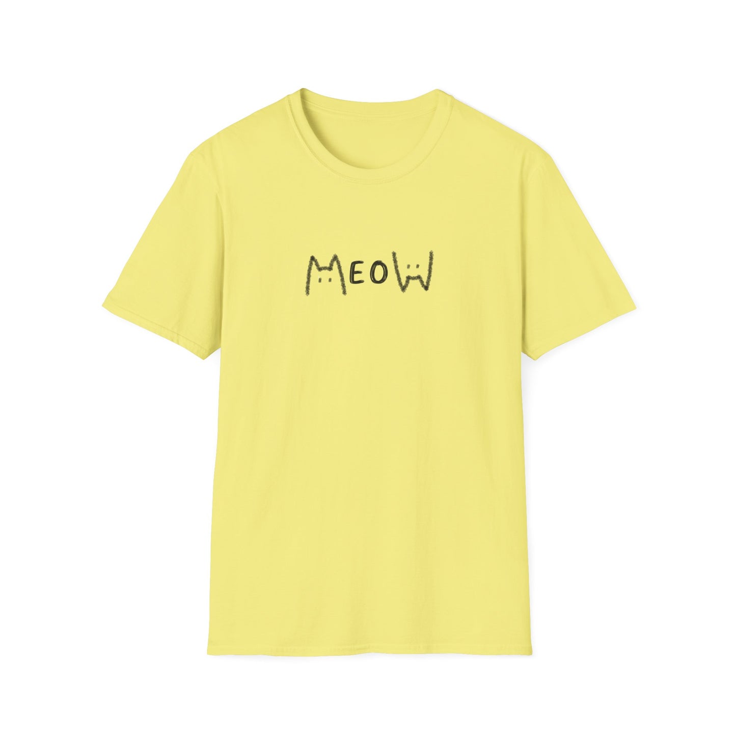 Meow_Unisex Softstyle T-Shirt