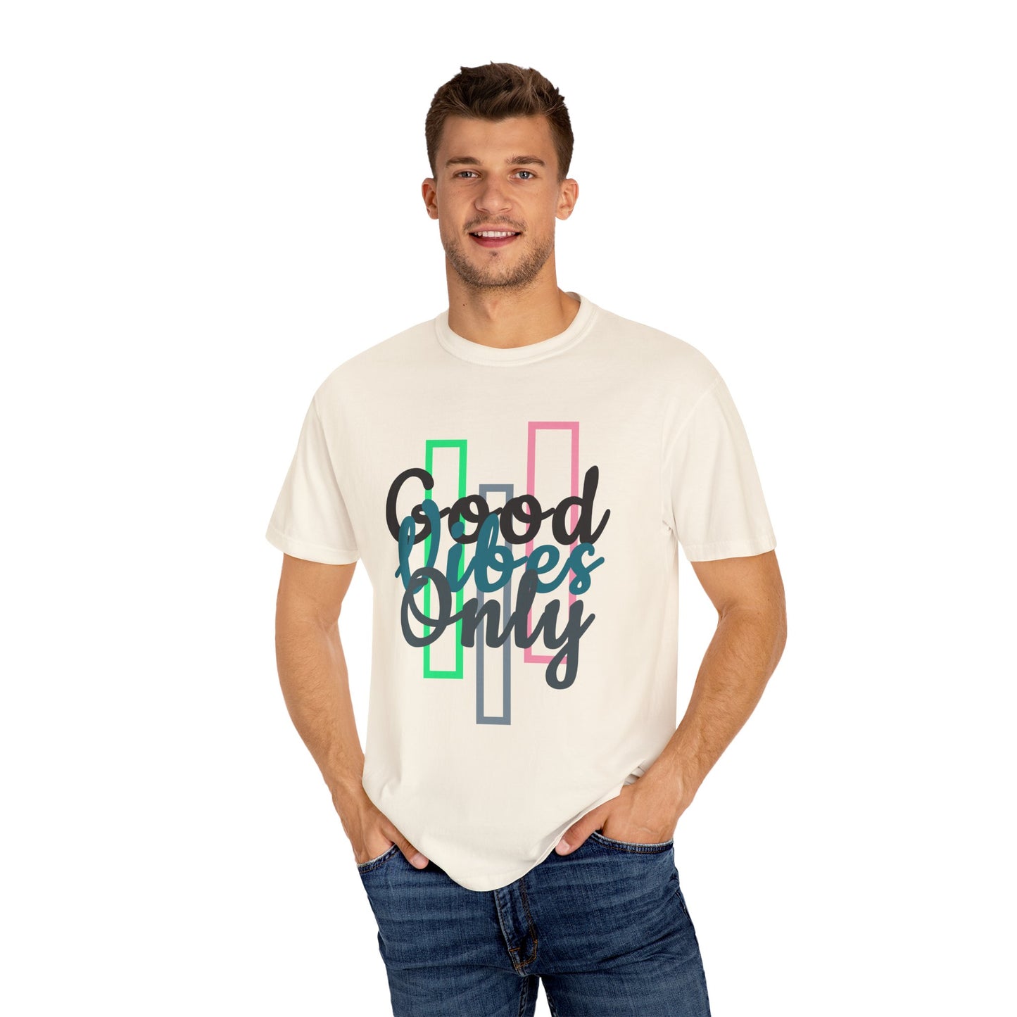 Good Vibes Only | Unisex Garment-Dyed T-shirt