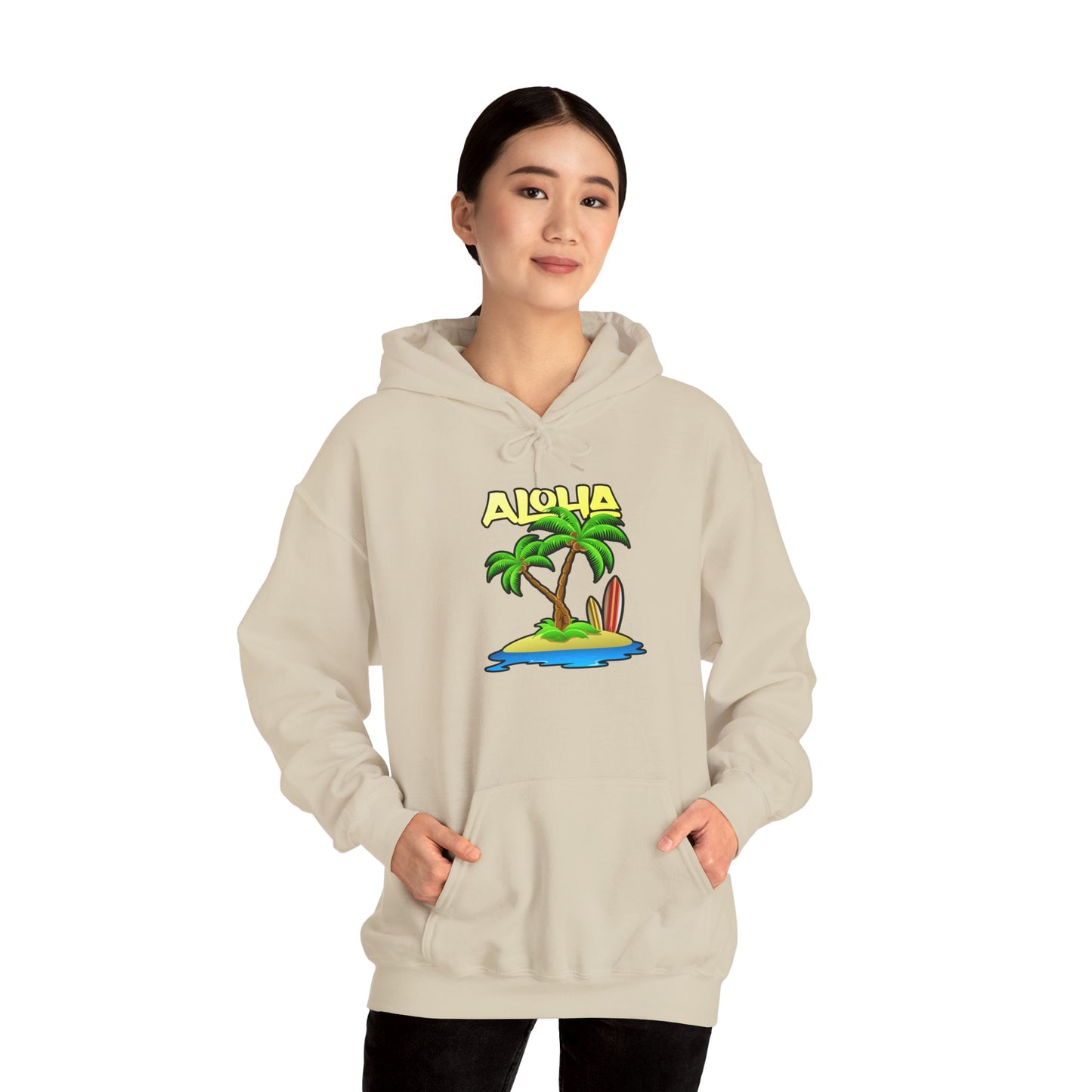 ALOHA | Unisex Heavy Blend™ Hooded Sweatshirt