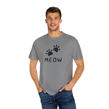 MEOW_Unisex Garment-Dyed T-shirt