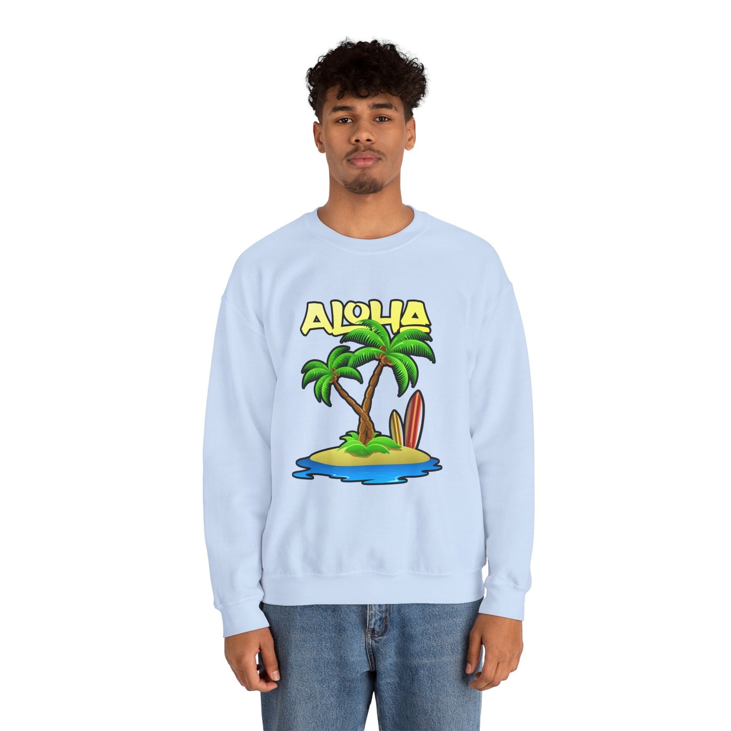 ALOHA | Unisex Heavy Blend™ Crewneck Sweatshirt