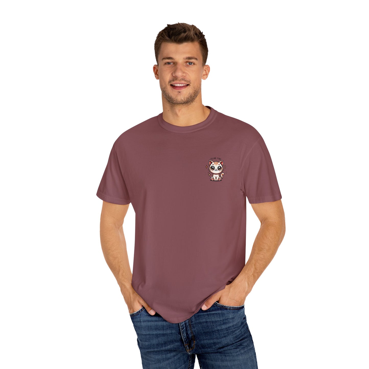 Feline Fine | Unisex Garment-Dyed T-shirt