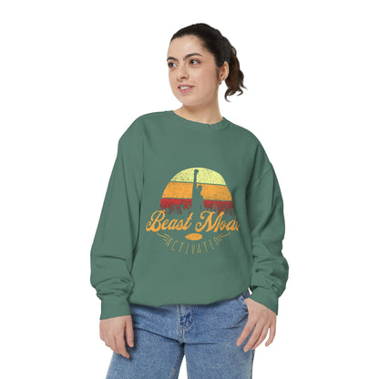 Beast Mode Activated | Unisex Garment-Dyed Sweatshirt