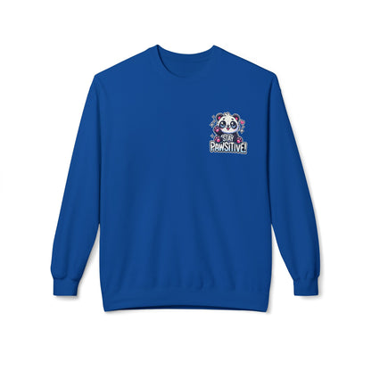 Pawsitive | Unisex Midweight Softstyle Fleece Crewneck Sweatshirt