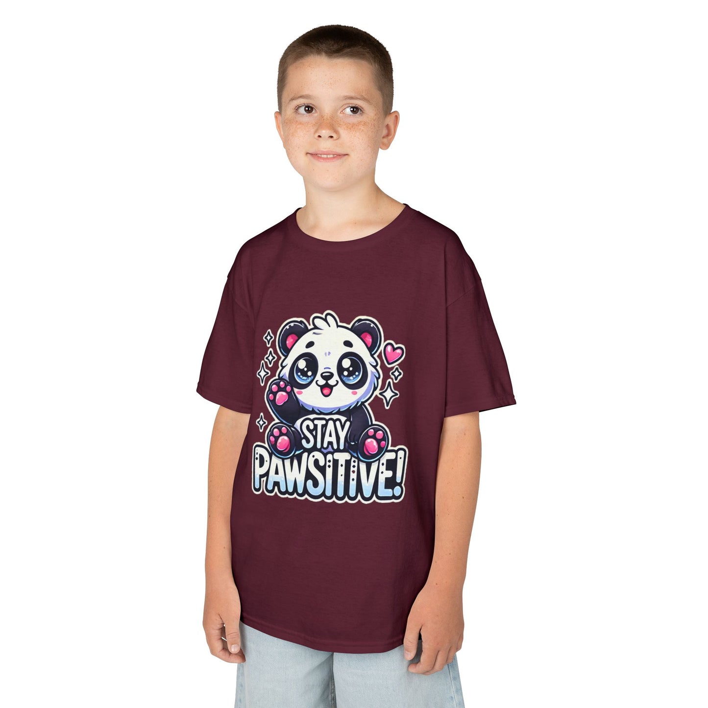 Pawsitive | Kids Heavy Cotton™ Tee