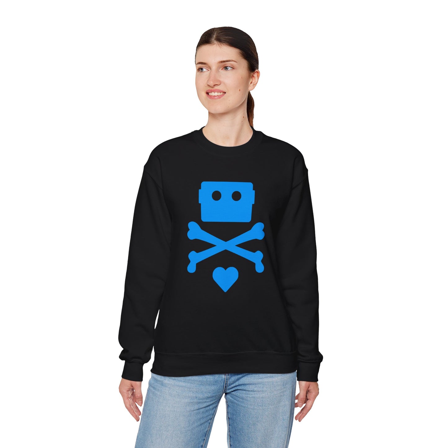 Zima Blue | Unisex Heavy Blend™ Crewneck Sweatshirt