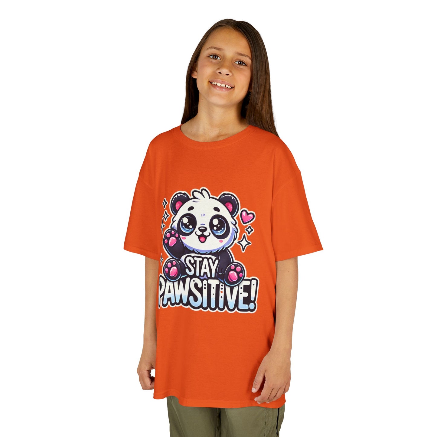 Pawsitive | Kids Heavy Cotton™ Tee
