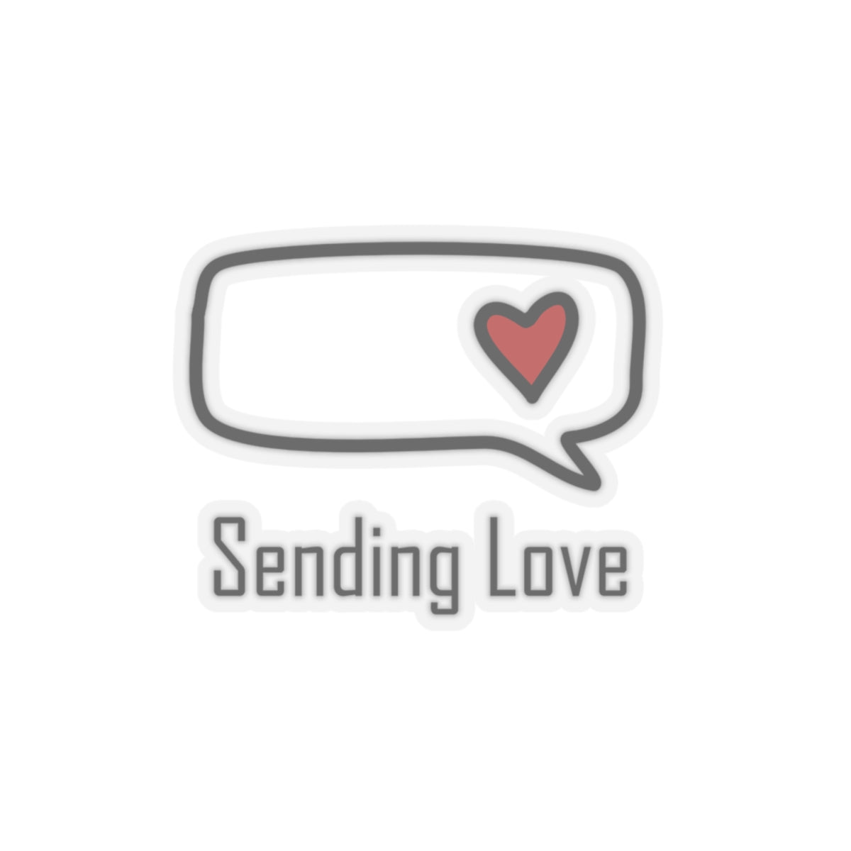Sending Love_Kiss-Cut Stickers
