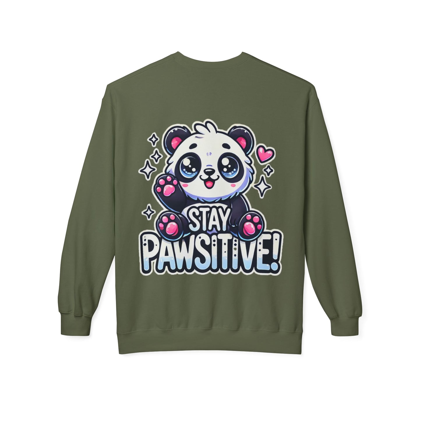 Pawsitive | Unisex Midweight Softstyle Fleece Crewneck Sweatshirt
