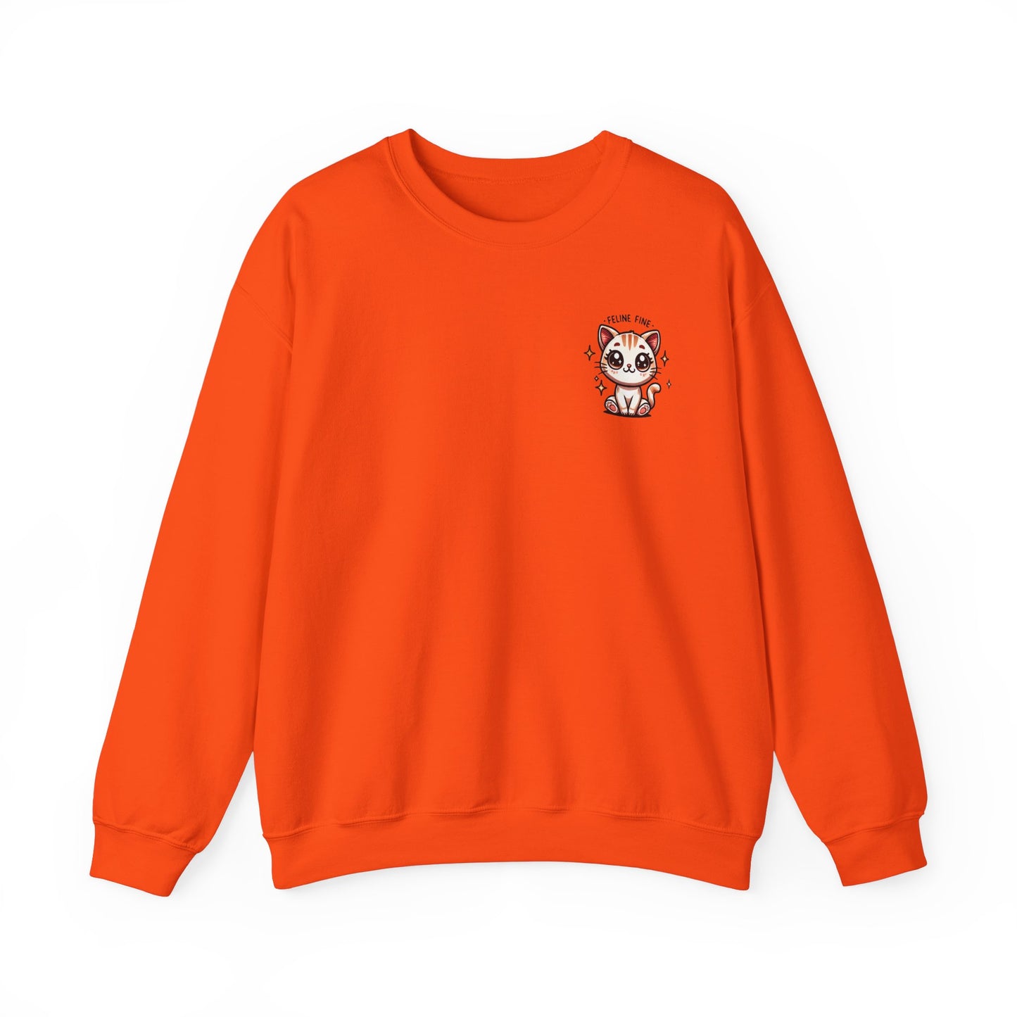 Feline Fine | Unisex Heavy Blend™ Crewneck Sweatshirt