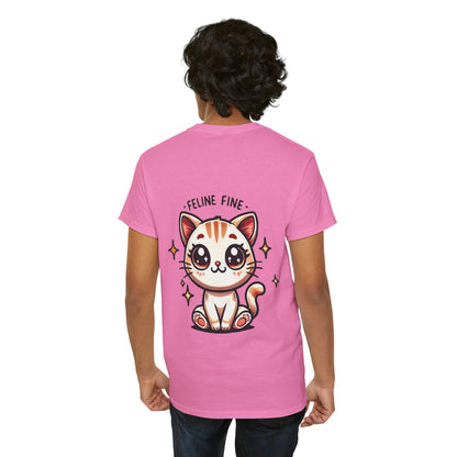 Feline Fine | Unisex Heavy Cotton Tee