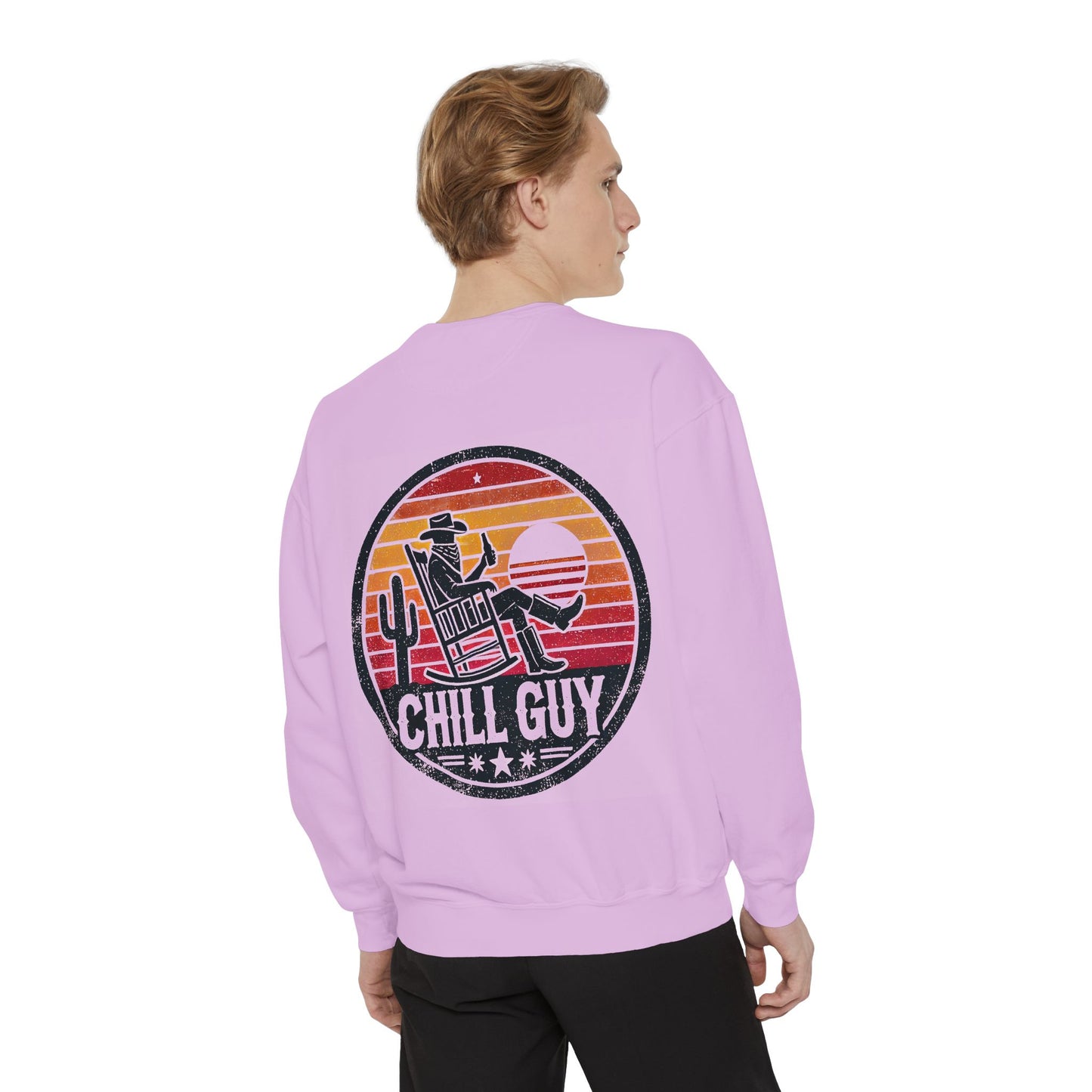 Chill Cowboy | Unisex Garment-Dyed Sweatshirt