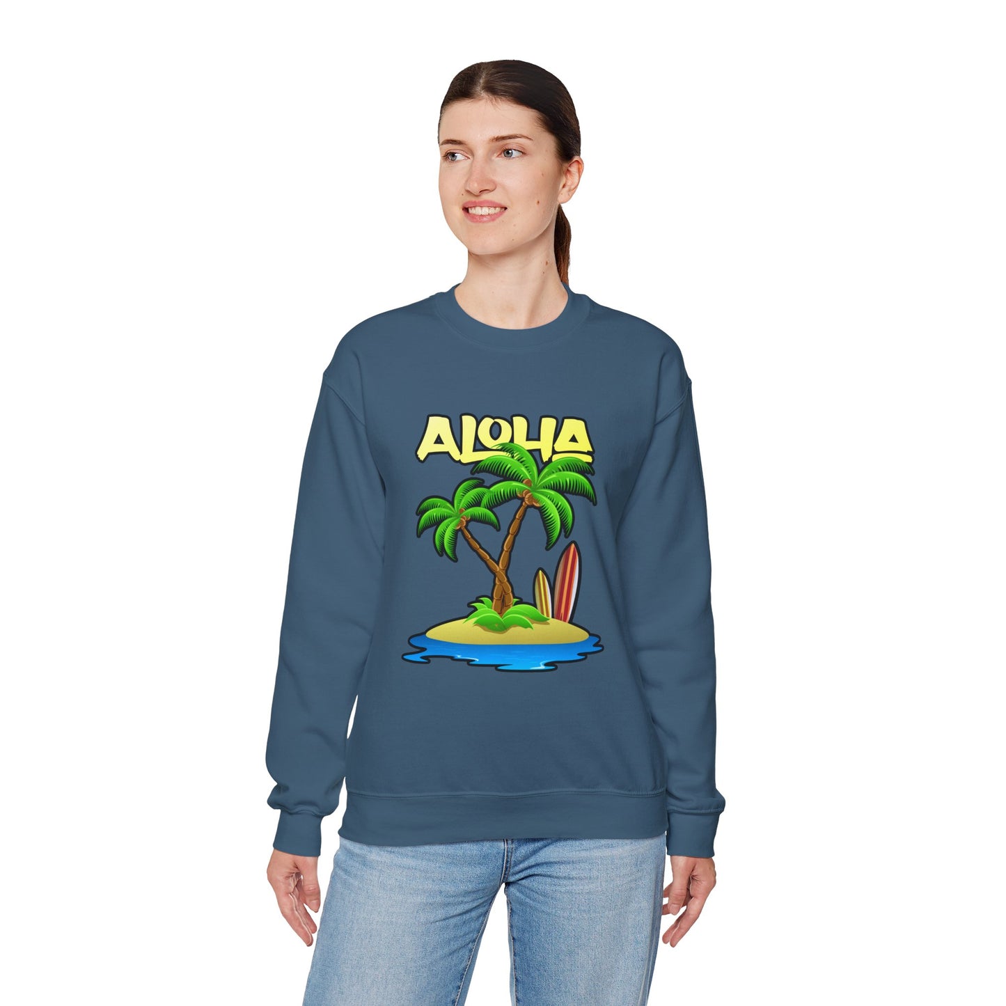 ALOHA | Unisex Heavy Blend™ Crewneck Sweatshirt