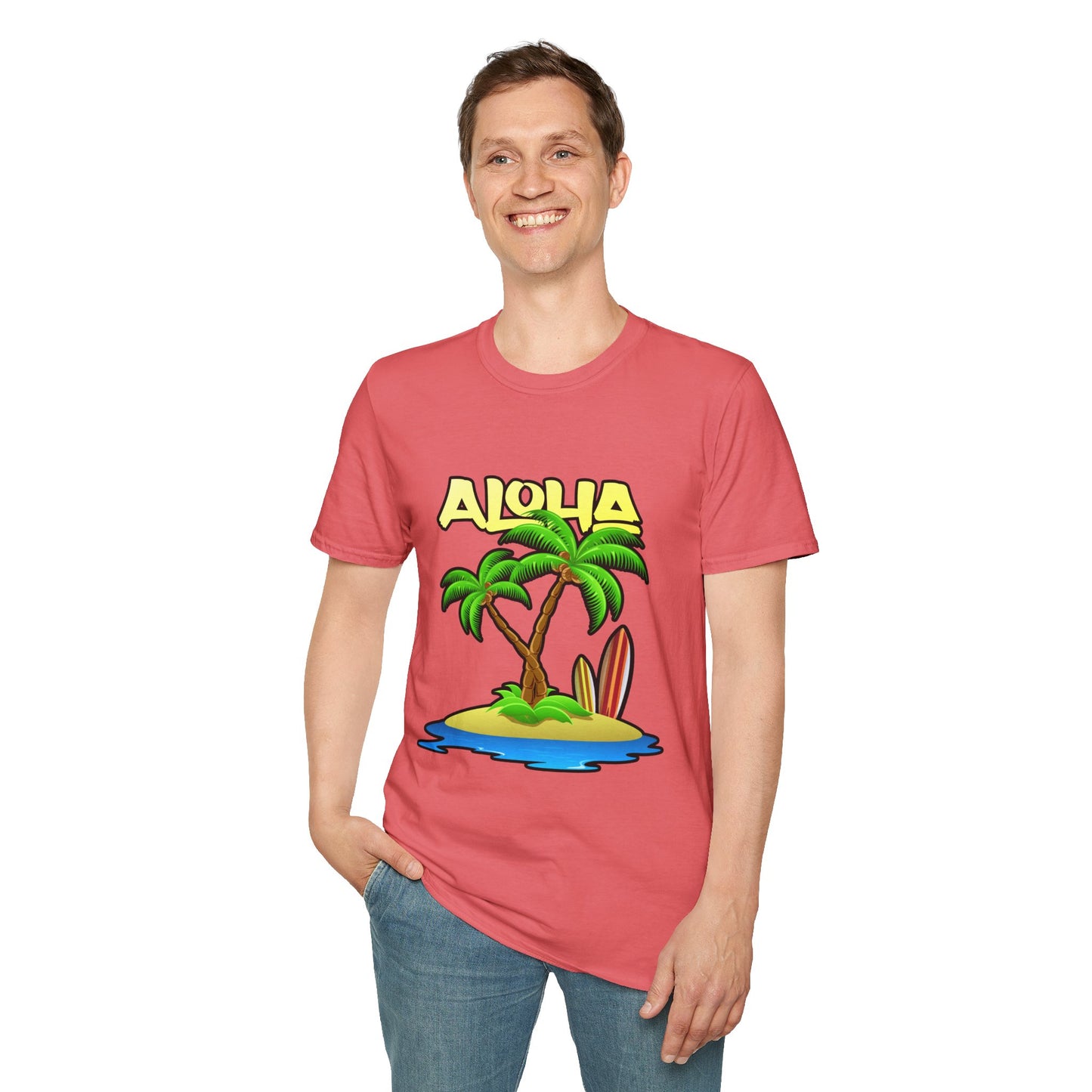 ALOHA | Unisex Softstyle T-Shirt
