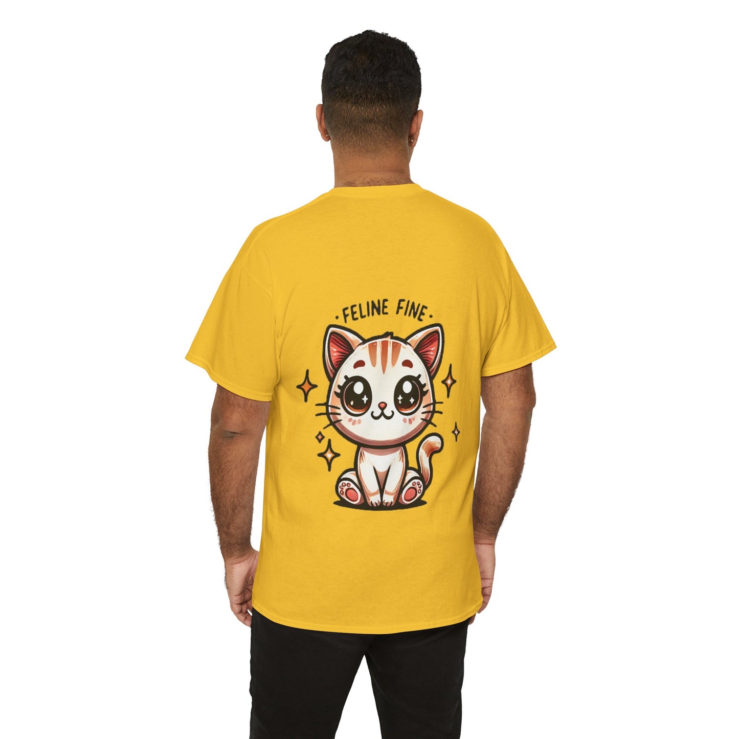 Feline Fine | Unisex Heavy Cotton Tee