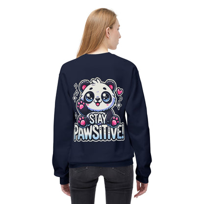 Pawsitive | Unisex Midweight Softstyle Fleece Crewneck Sweatshirt