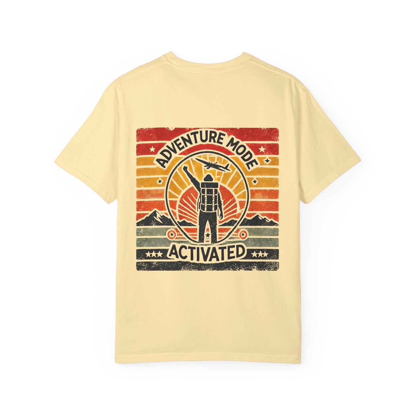 Adventure Mode Activated | Unisex Garment-Dyed T-shirt