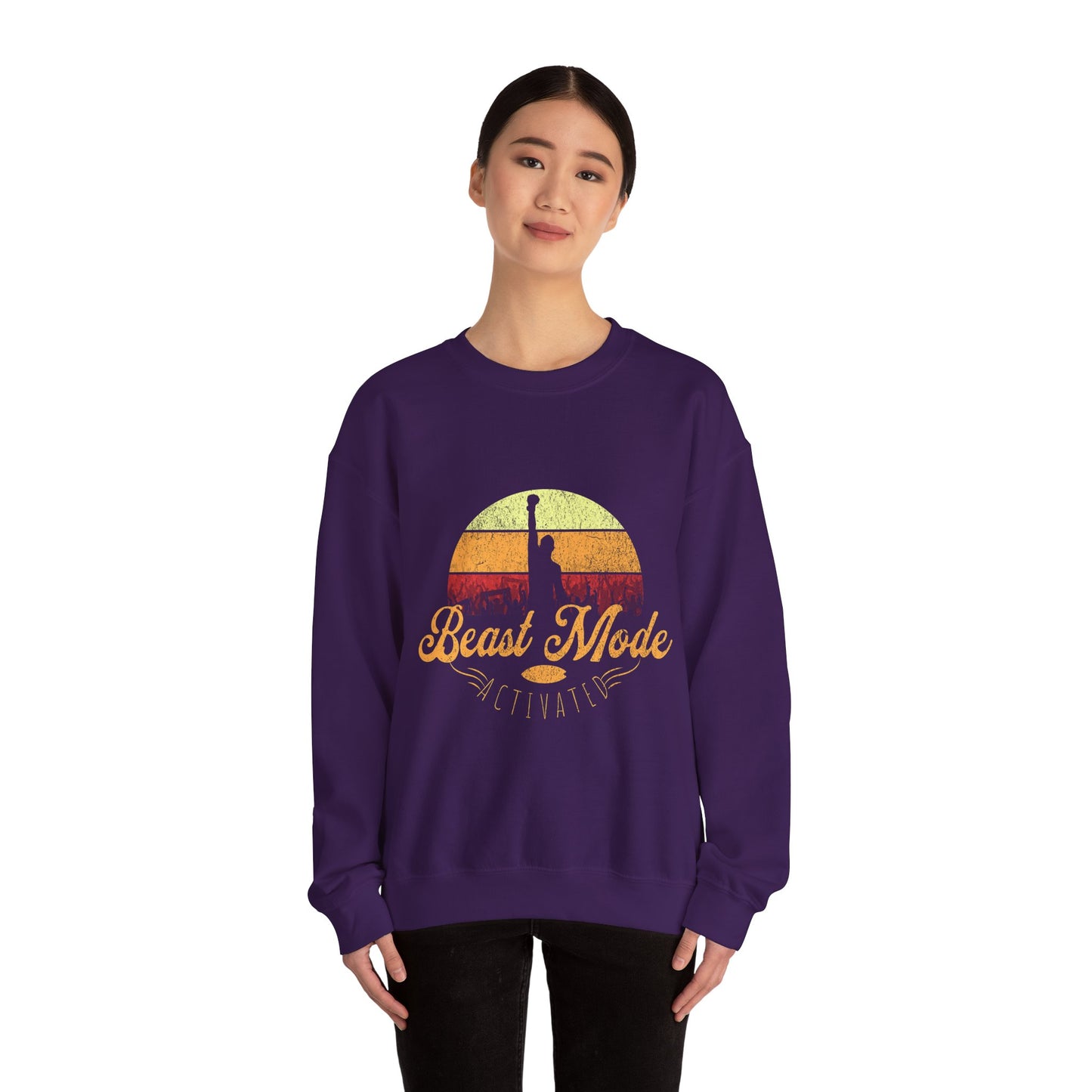 Beast Mode Activated | Unisex Heavy Blend™ Crewneck Sweatshirt