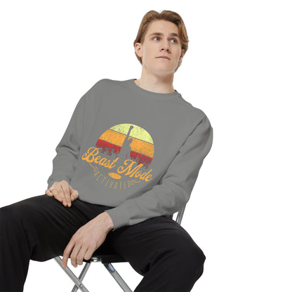 Beast Mode Activated | Unisex Garment-Dyed Sweatshirt