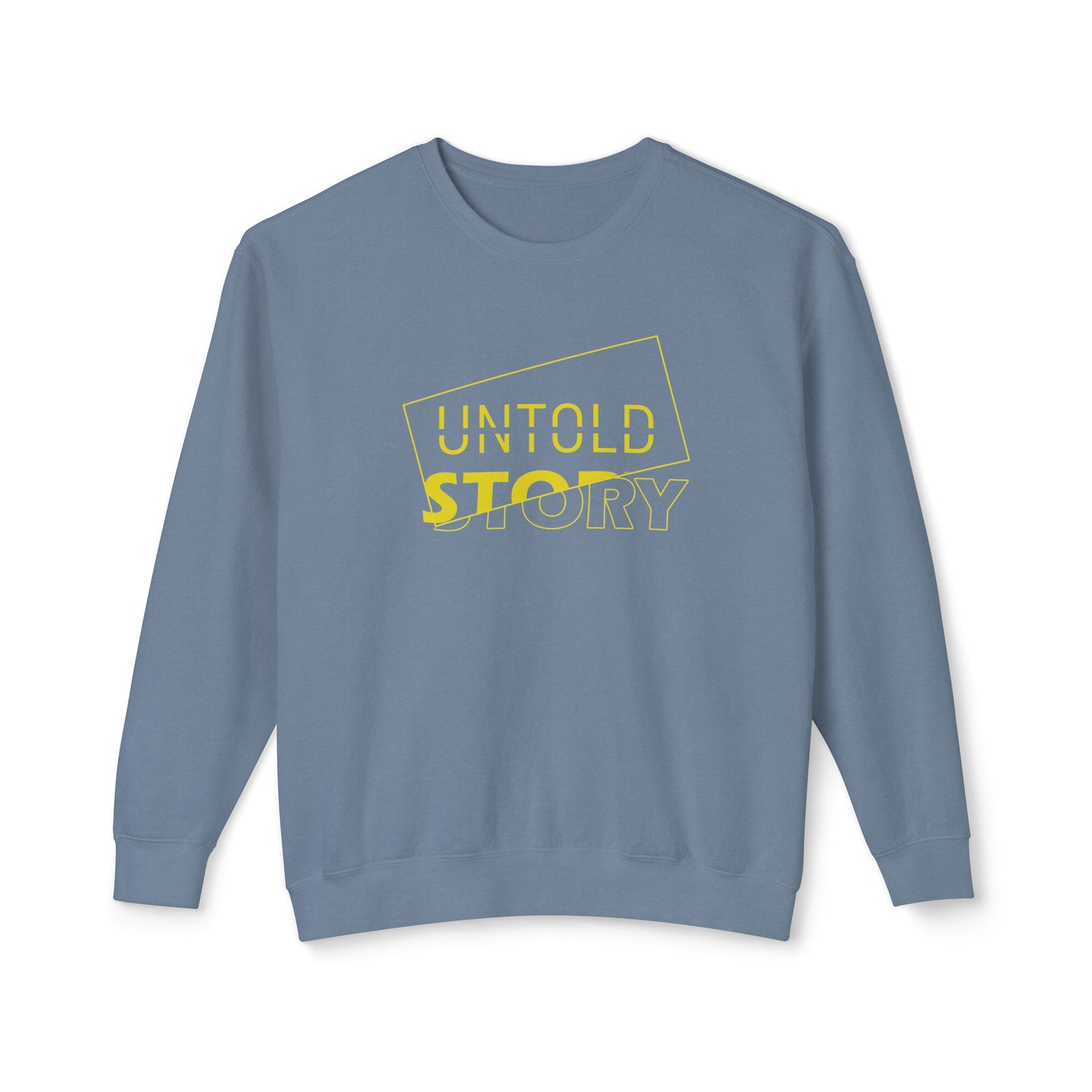 Untold Story_Unisex Lightweight Crewneck Sweatshirt