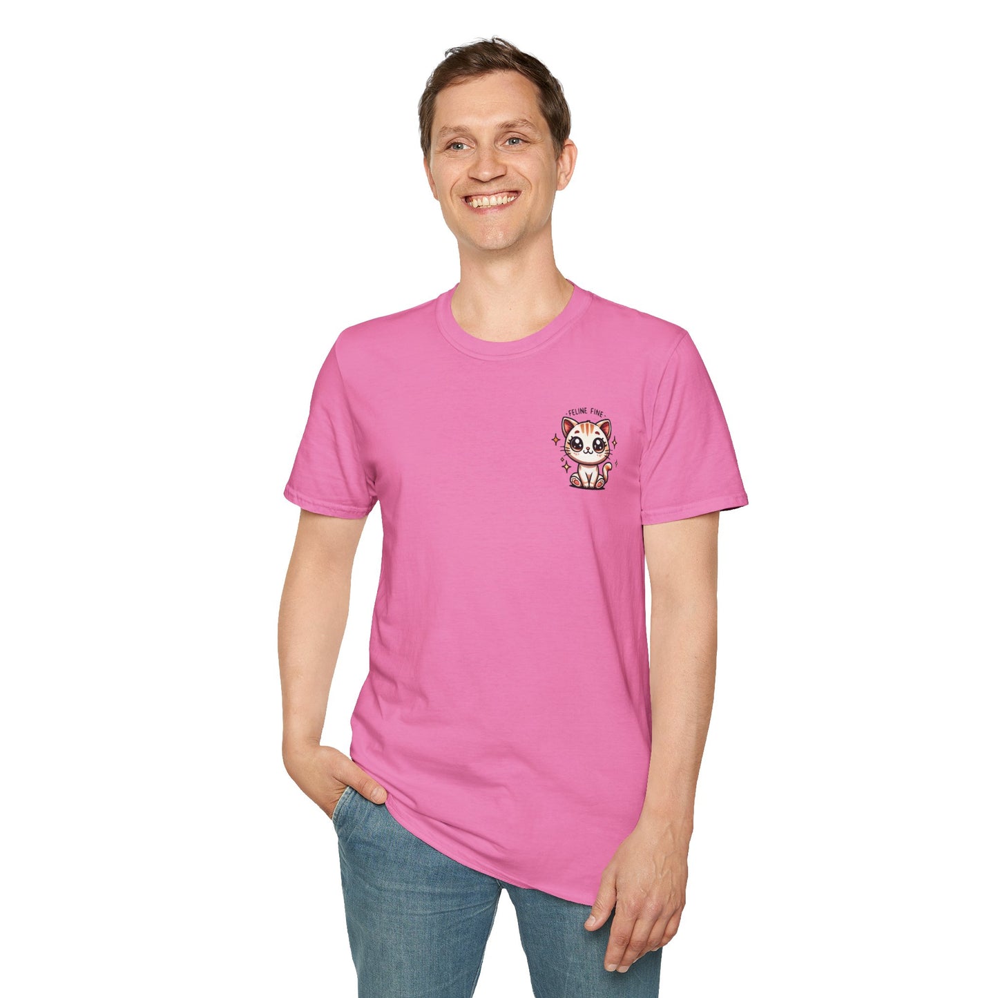 Feline Fine | Unisex Softstyle T-Shirt