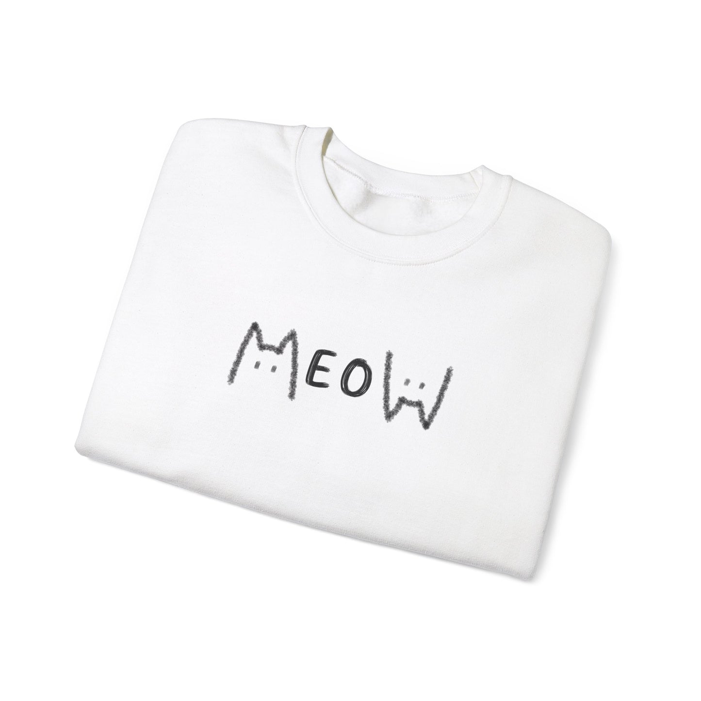 Meow_Unisex Heavy Blend™ Crewneck Sweatshirt