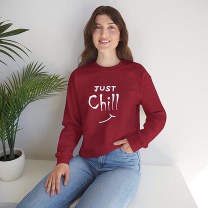 Just Chill | Unisex Heavy Blend™ Crewneck Sweatshirt