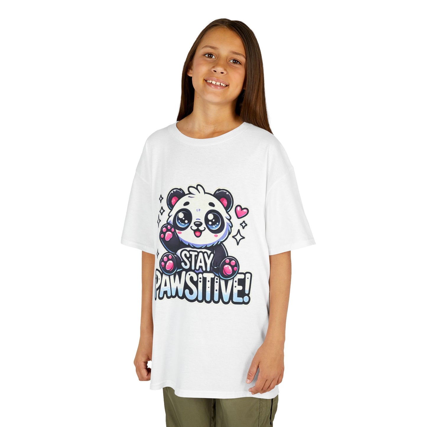 Pawsitive | Kids Heavy Cotton™ Tee