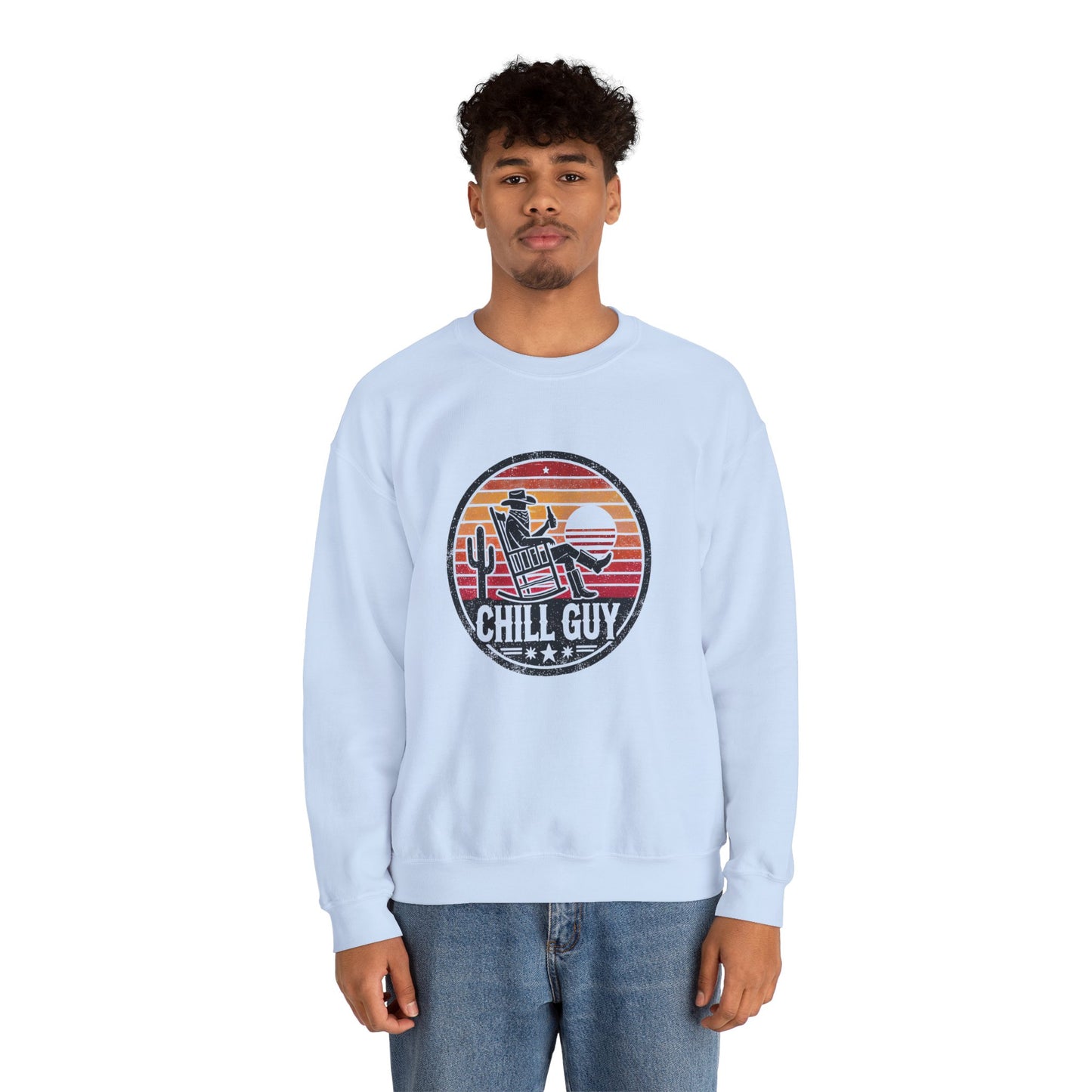 Chill Cowboy | Unisex Heavy Blend™ Crewneck Sweatshirt
