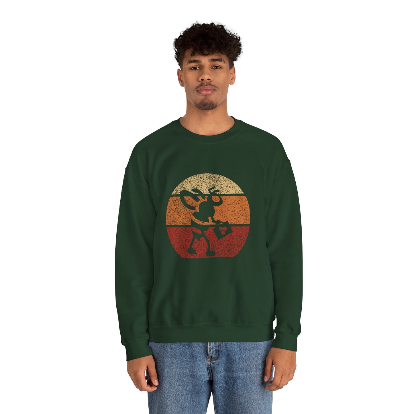Working Bee | Unisex Heavy Blend™ Crewneck Sweatshirt