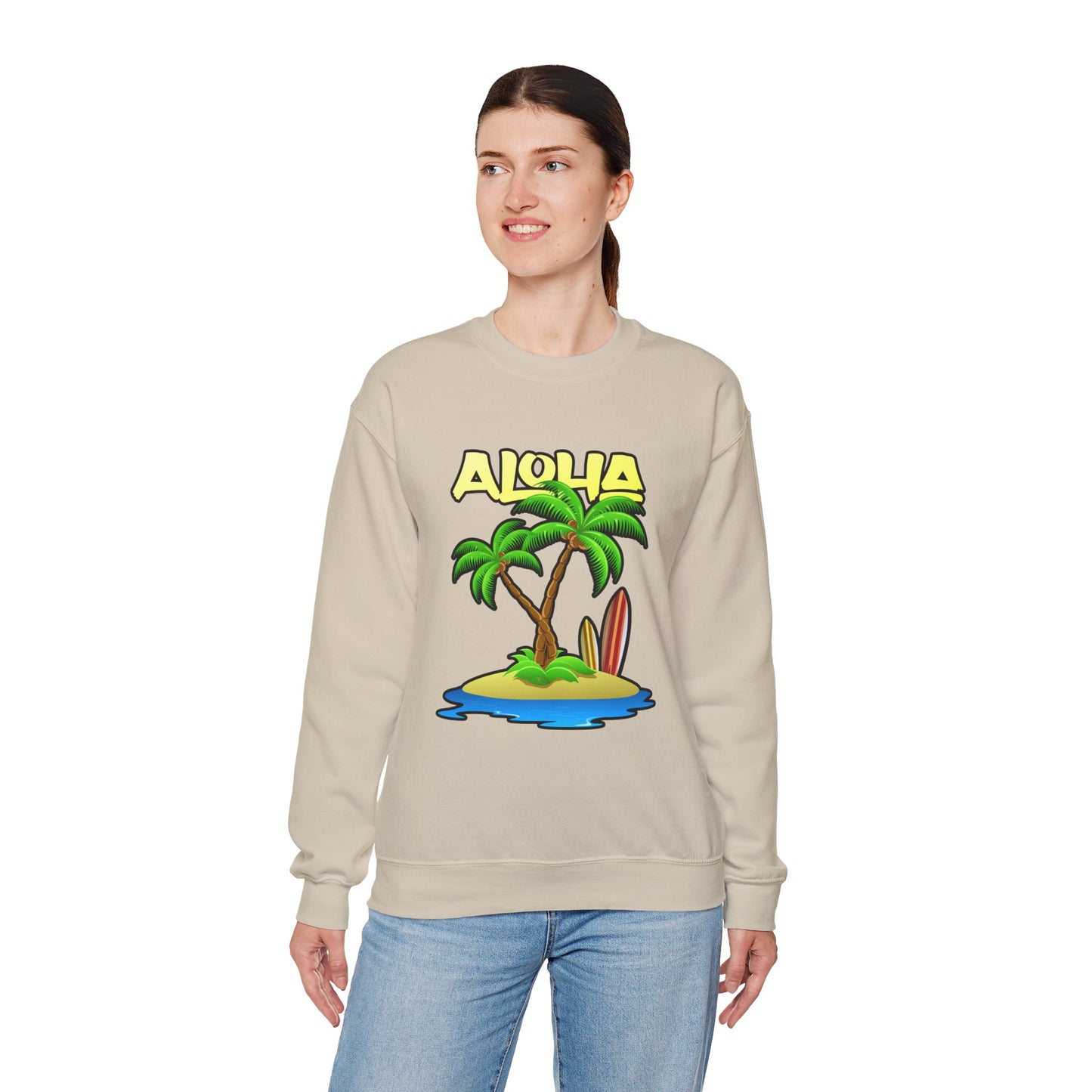 ALOHA | Unisex Heavy Blend™ Crewneck Sweatshirt