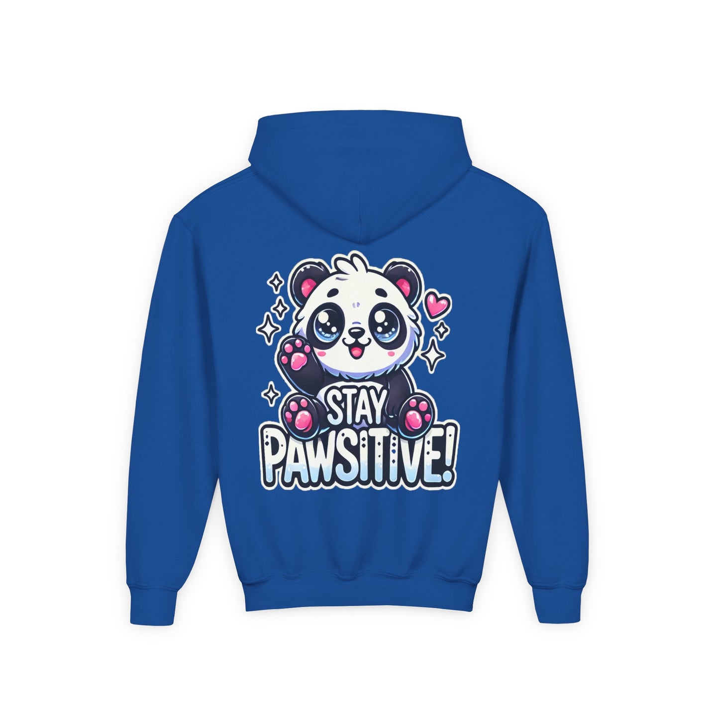 Pawsitive | Youth Heavy Blend Hooded Sweatshirt