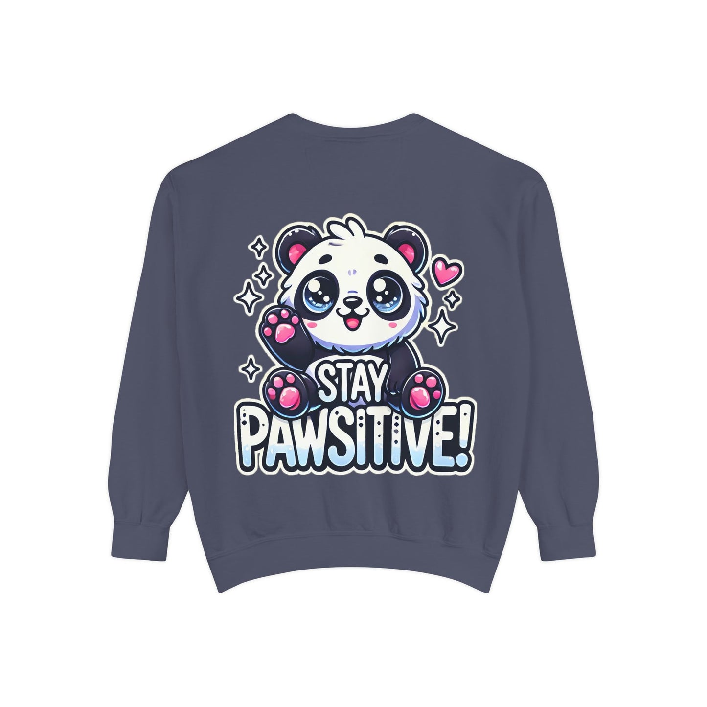 Pawsitive | Unisex Garment-Dyed Sweatshirt