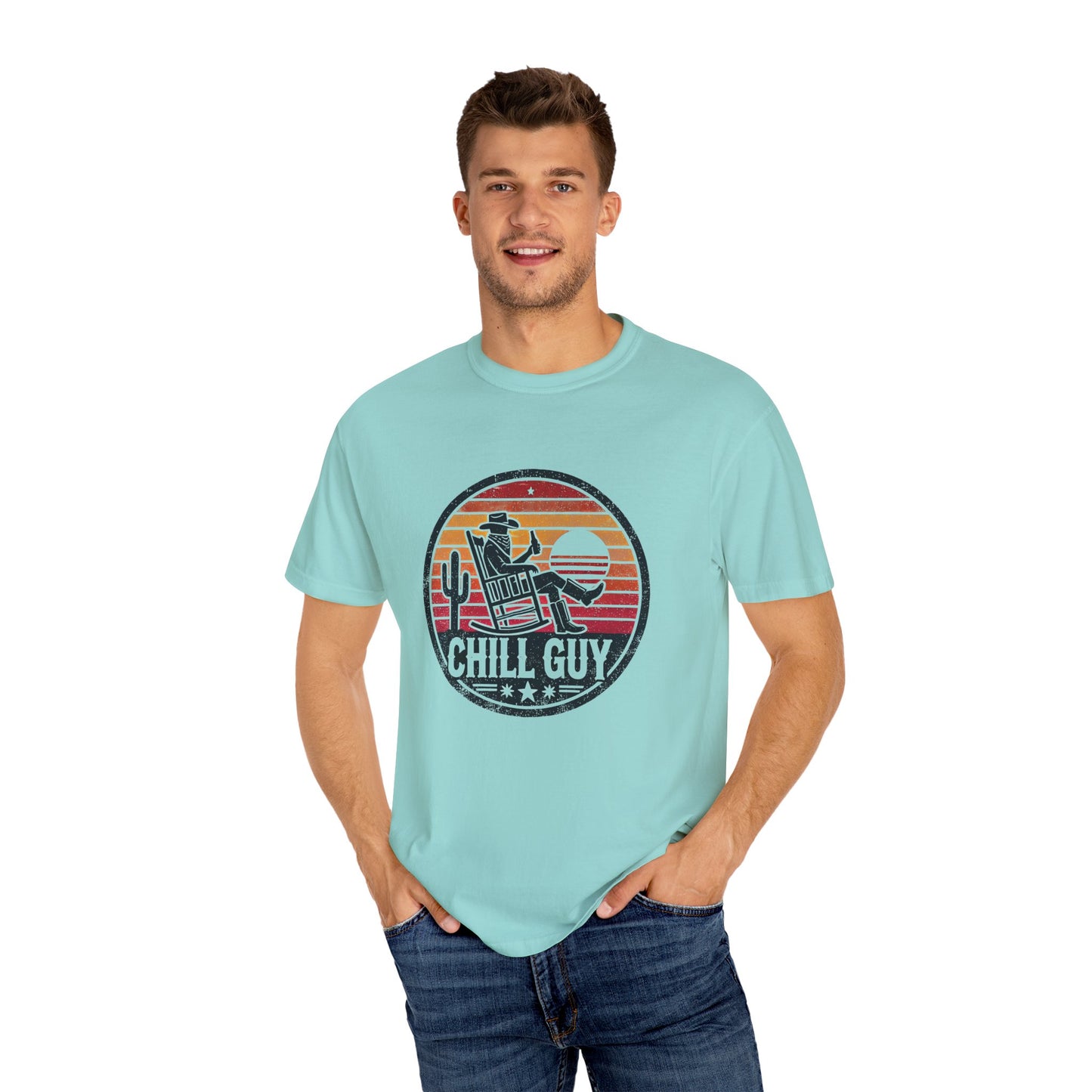 Chill Cowboy | Unisex Garment-Dyed T-shirt