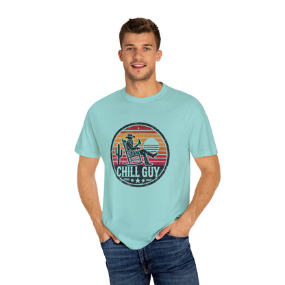 Chill Cowboy | Unisex Garment-Dyed T-shirt