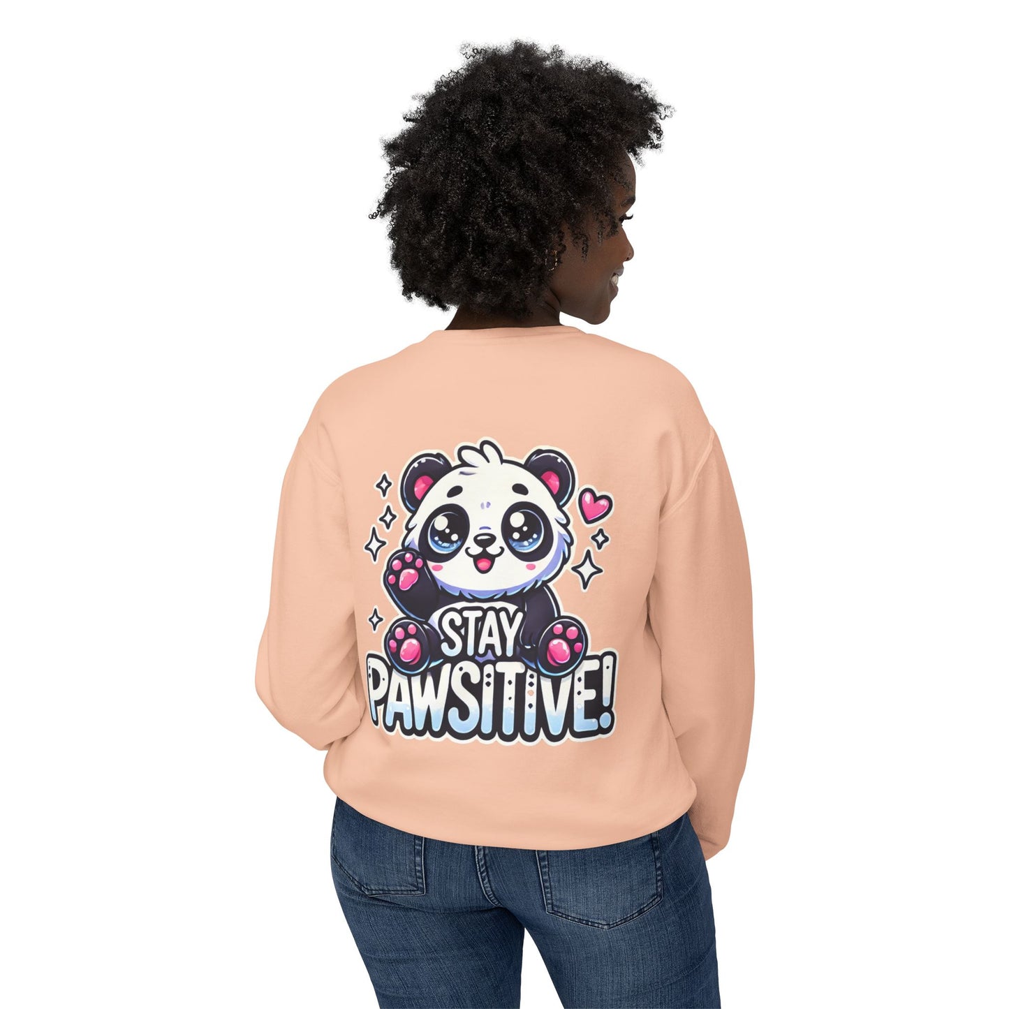 Pawsitive | Unisex Lightweight Crewneck Sweatshirt
