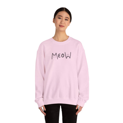 Meow_Unisex Heavy Blend™ Crewneck Sweatshirt