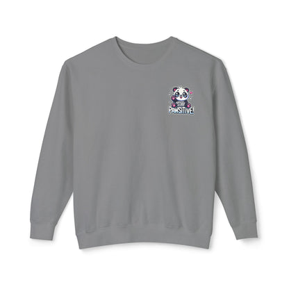 Pawsitive | Unisex Lightweight Crewneck Sweatshirt