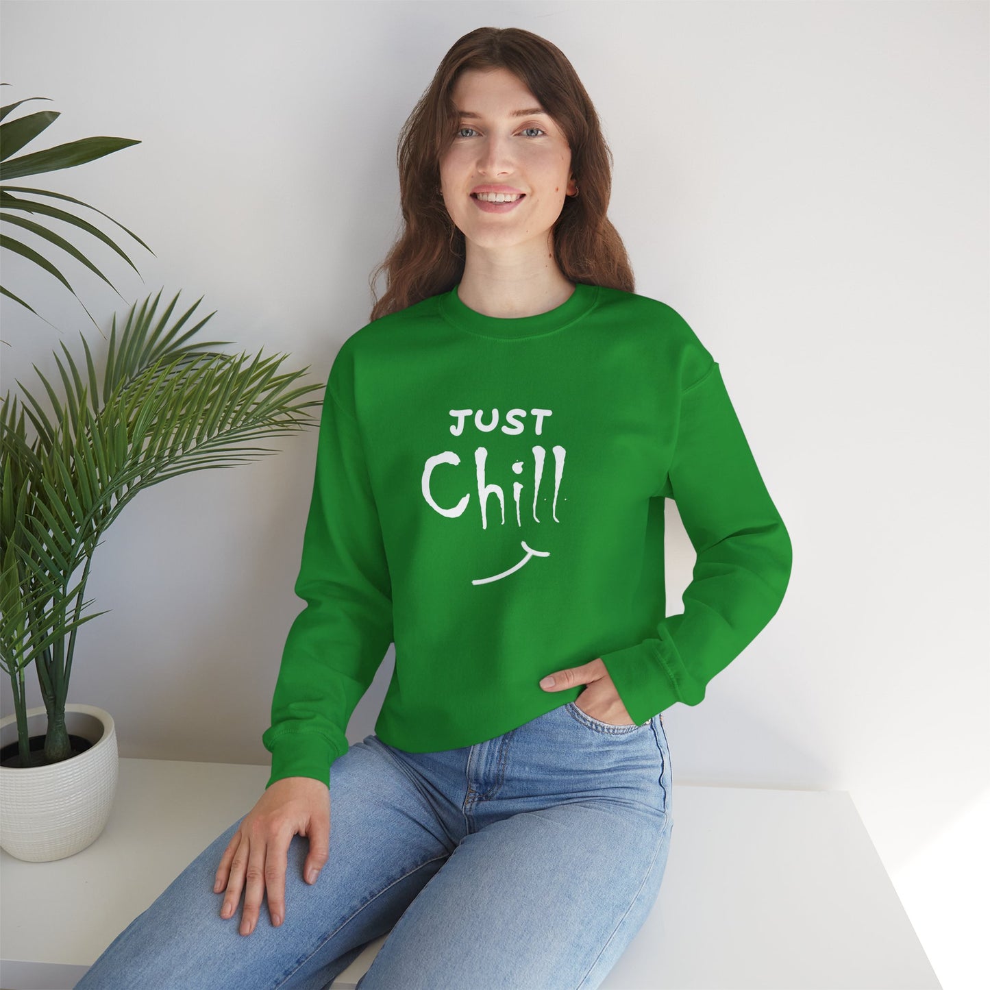 Just Chill | Unisex Heavy Blend™ Crewneck Sweatshirt