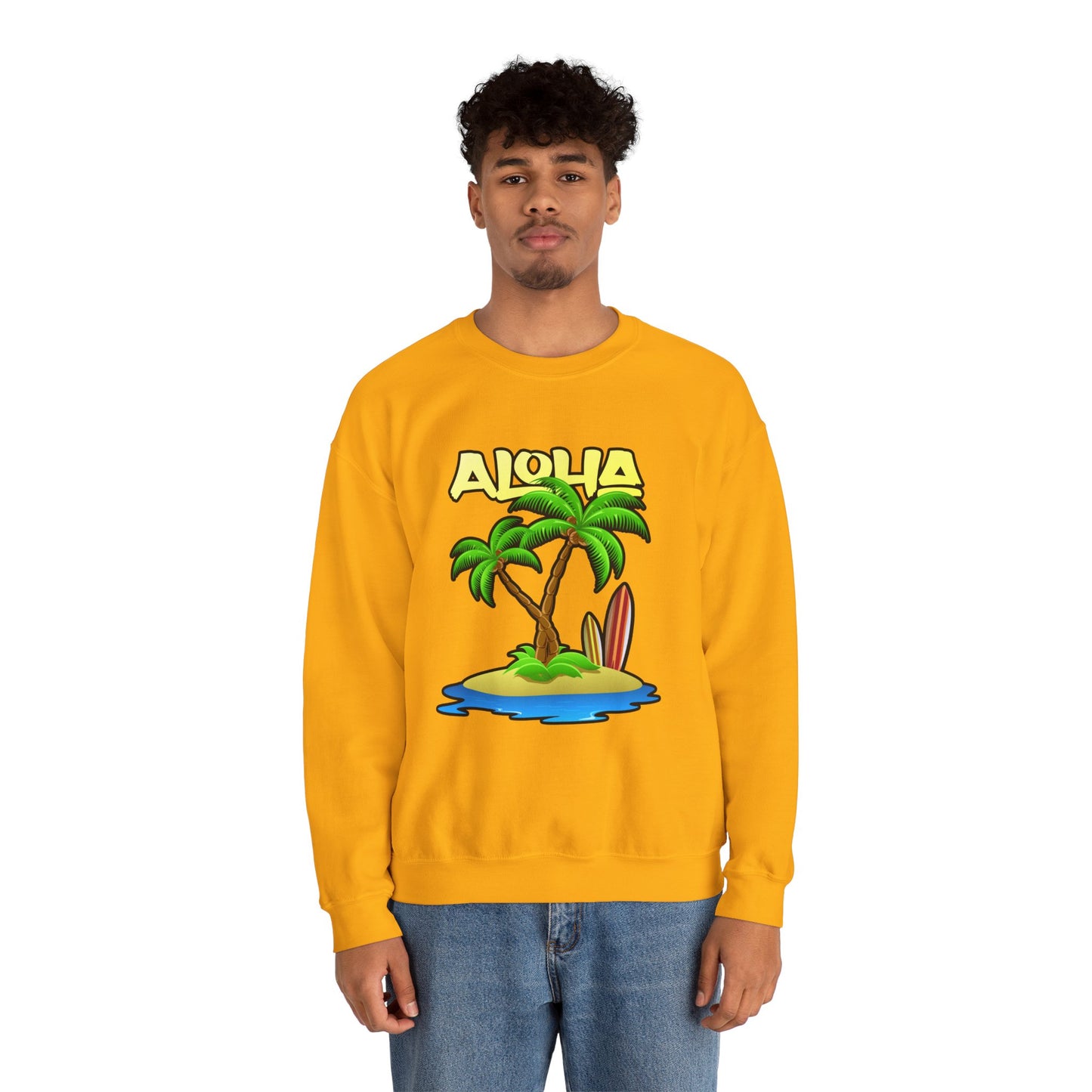 ALOHA | Unisex Heavy Blend™ Crewneck Sweatshirt