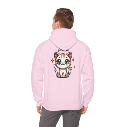 Feline Fine | Unisex Heavy Blend™ Hooded Sweatshirt