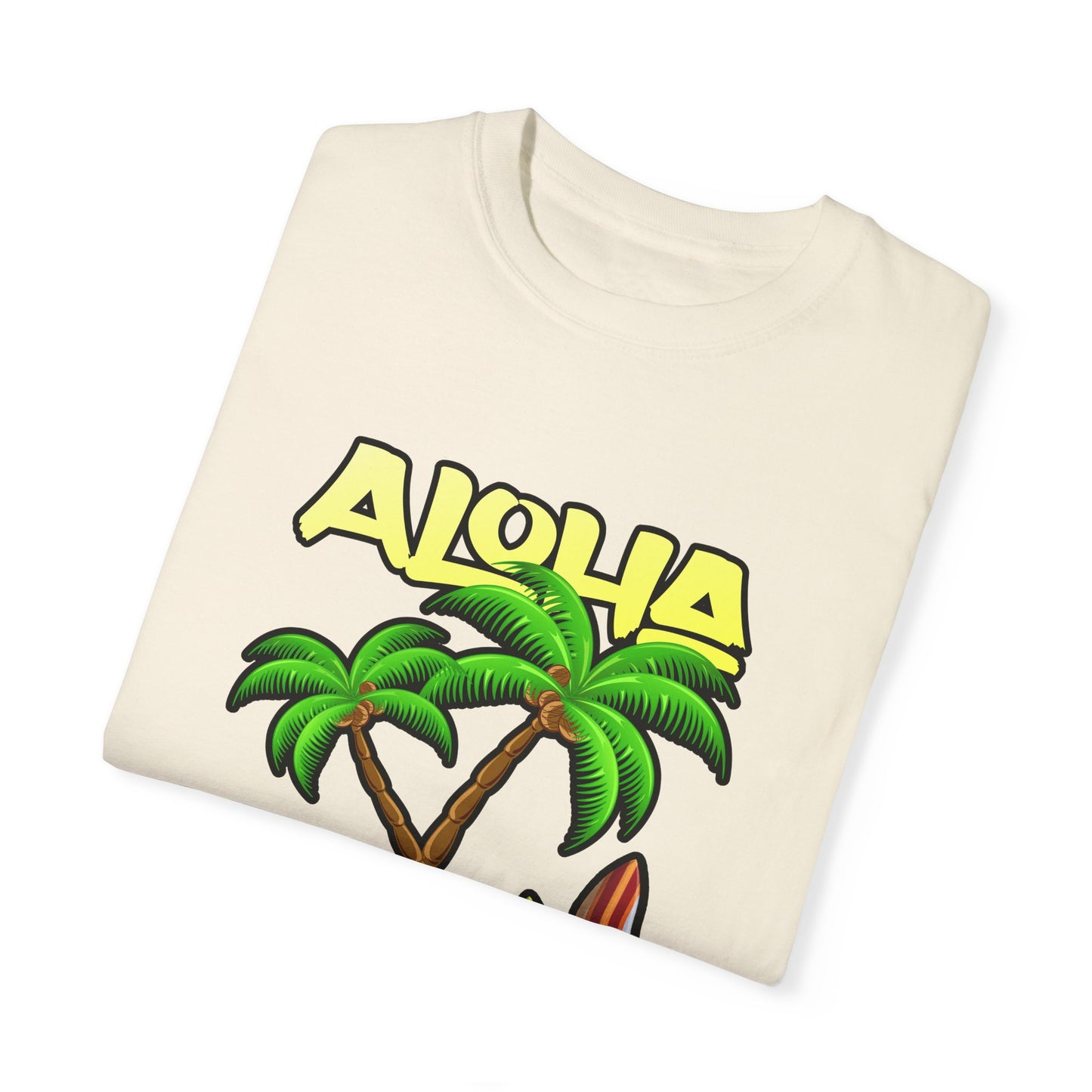 ALOHA | Unisex Garment-Dyed T-shirt