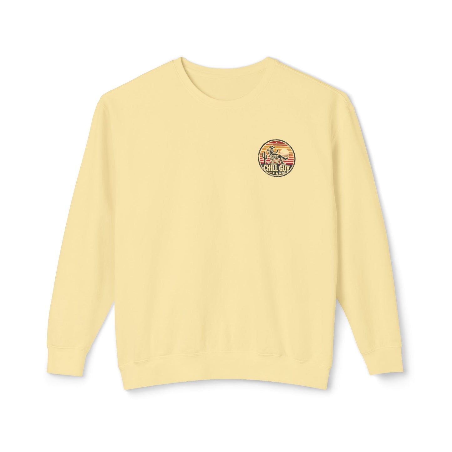 Chill Cowboy | Unisex Lightweight Crewneck Sweatshirt
