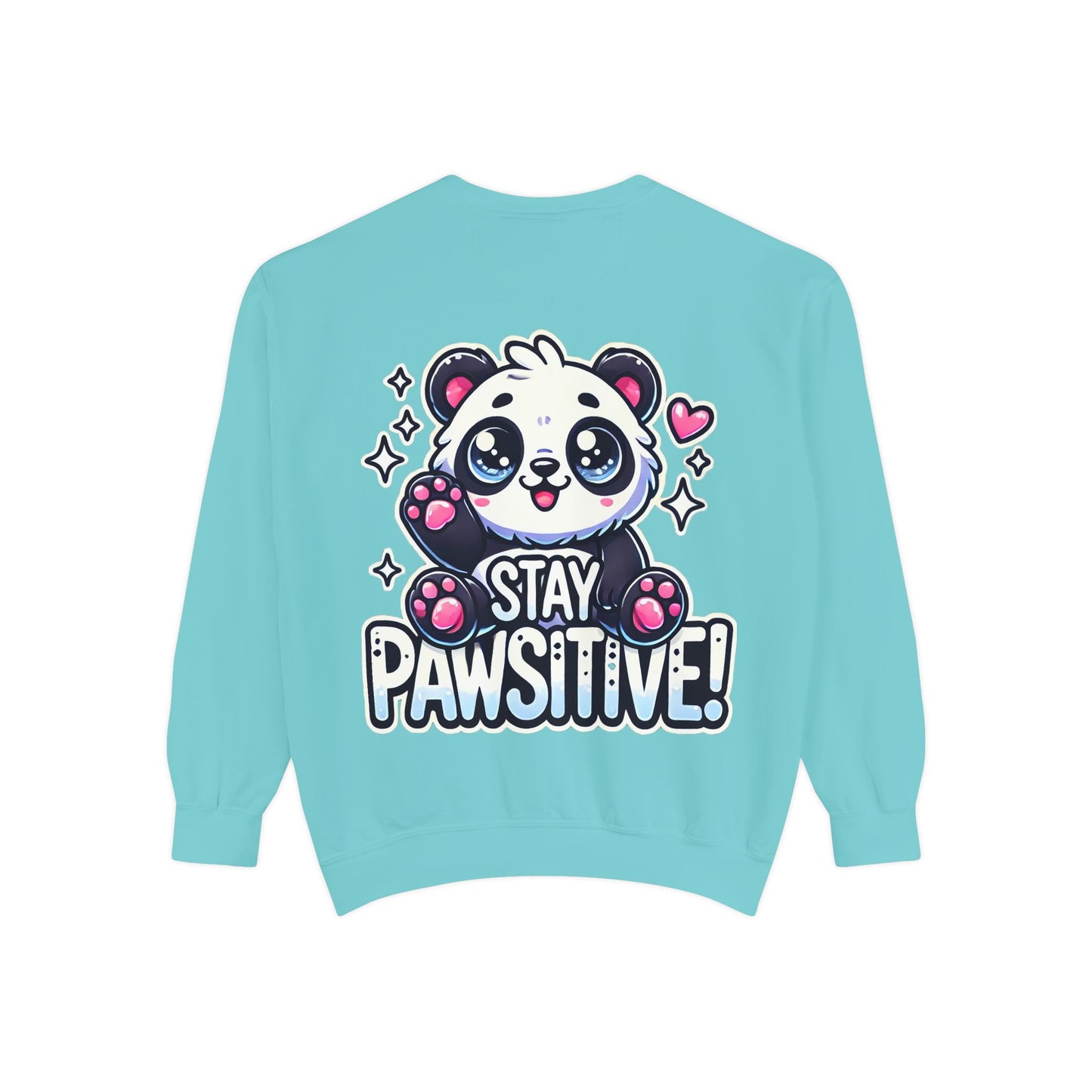 Pawsitive | Unisex Garment-Dyed Sweatshirt